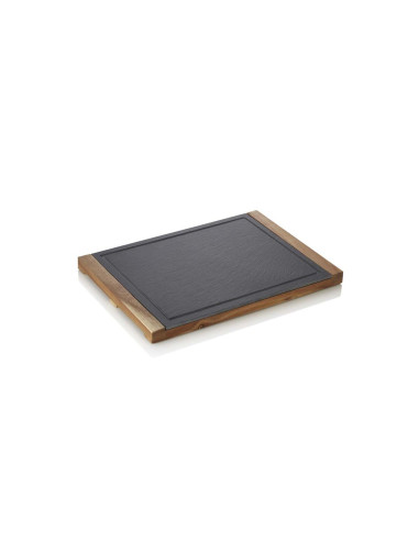 Daska za serviranje sa kamenom pločom 37 × 26 cm WAS Germany za profesionalnu HoReCa upotrebu%separator%%shop-name%