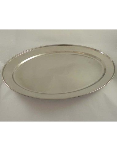 Oval Deluxe Inox 45cm%separator%%shop-name%%separator%%category%