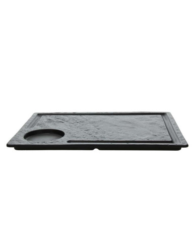 Stek tanjir vulcania black 33cm x 24cm pakovanje 2 komada